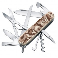 Нож складной, мультитул Victorinox Huntsman (91мм, 15 функций), камуфляж 1.3713.941