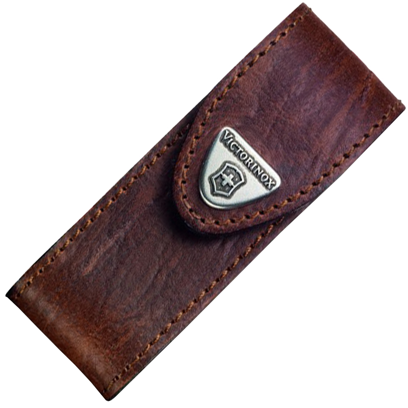 Чохол на пояс Victorinox (91мм, до 4х шарів), шкіряний, коричневий 4.0543
