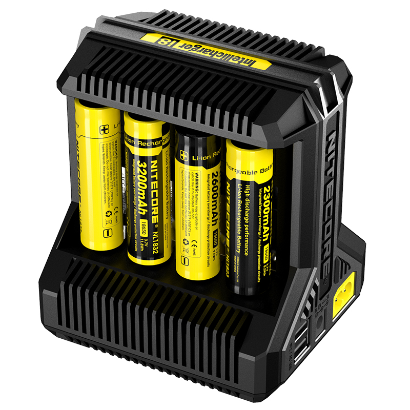 Зарядний пристрій Nitecore Intellicharger i8 (8 каналу)