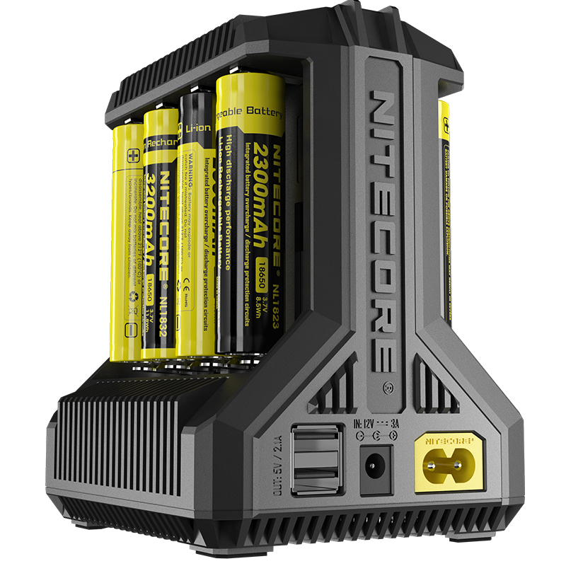 Зарядний пристрій Nitecore Intellicharger i8 (8 каналу)