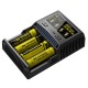 Зарядний пристрій Nitecore SC4 з LED дисплеєм (0.5A, 1A, 2A, 3A)