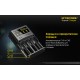 Зарядний пристрій Nitecore SC4 з LED дисплеєм (0.5A, 1A, 2A, 3A)