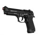 Пістолет сигнальний, стартовий Retay Beretta 92FS Mod.92 (9мм, 15 зарядів), чорний