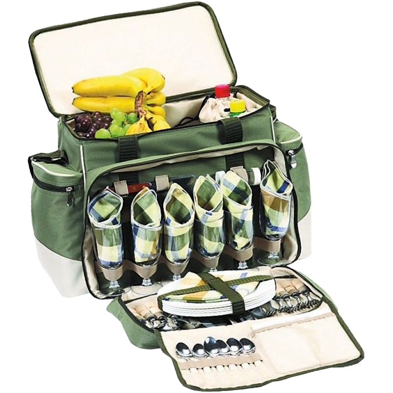 Набір для пікніка Ranger Rhamper Lux (посуд на 6 персон + сумка з термовідсіком)