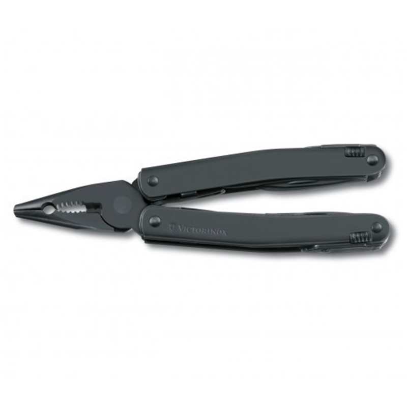 Ніж складаний, мультитул Victorinox Swisstool Spirit XBS (105мм, 23 функцій), чорний 3.0224.3CN