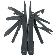 Ніж складаний, мультитул Victorinox Swisstool Spirit XBS (105мм, 23 функцій), чорний 3.0224.3CN