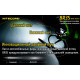 Велафора Nitecore BR35, що перезаряджається.