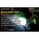 Велафора Nitecore BR35, що перезаряджається.