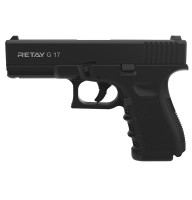 Пистолет сигнальный, стартовый Retay Glock G 17 (9мм, 14 зарядов), черный