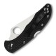Ніж складаний Spyderco Delica 4 (довжина: 181мм, лезо: 73мм), чорний