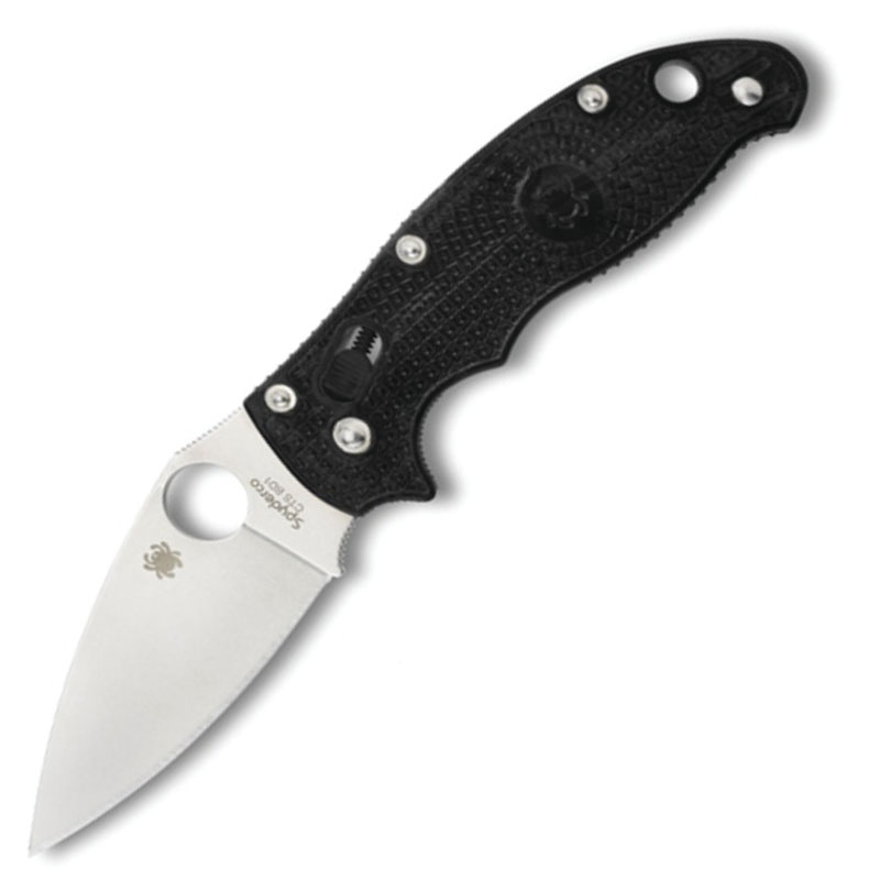Ніж складаний Spyderco Manix 2 (довжина: 204мм, лезо: 86мм, BD1), чорний