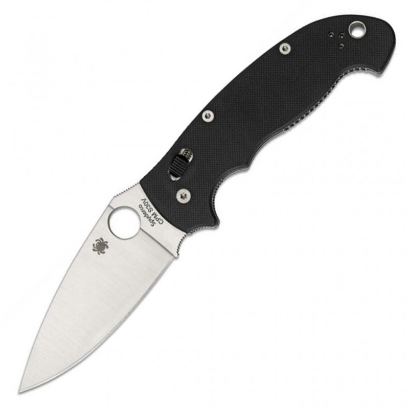 Ніж складаний Spyderco Manix 2 XL (довжина: 227мм, лезо: 98мм), чорний