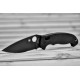 Ніж складаний Spyderco Manix 2 XL (довжина: 227мм, лезо: 98мм, чорне), чорний