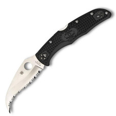 Нож складной Spyderco Matriarch 2 (длина: 213мм, лезвие: 90мм), черный