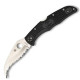Ніж складаний Spyderco Matriarch 2 (довжина: 213мм, лезо: 90мм), чорний