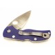 Ніж складаний Spyderco Native 5 (довжина: 177мм, лезо: 75мм), синій