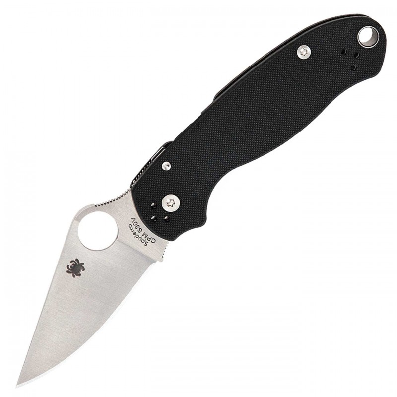 Ніж складаний Spyderco Para 3 (довжина: 184мм, лезо: 75мм), чорний