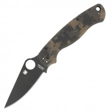 Нож складной Spyderco Para-Military 2 (длина: 210мм, лезвие: 87мм, черное), камуфляжный