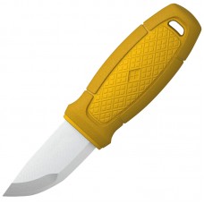 Ніж фіксований Mora Eldris Neck Knife (довжина: 143мм, лезо: 56мм) + кресало, жовтий