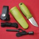 Ніж фіксований Mora Eldris Neck Knife (довжина: 143мм, лезо: 56мм) + кресало, зелений