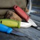 Ніж фіксований Mora Eldris Neck Knife (довжина: 143мм, лезо: 56мм) + кресало, червоний