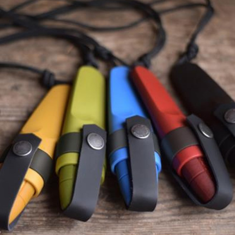 Ніж фіксований Mora Eldris Neck Knife (довжина: 143мм, лезо: 56мм) + кресало, синій