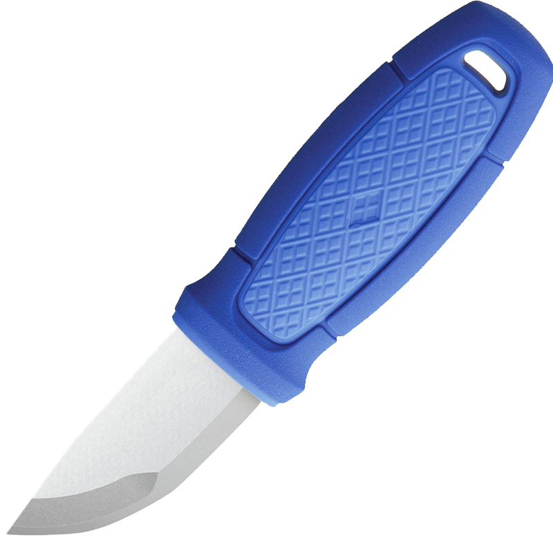Ніж фіксований Mora Eldris Neck Knife (довжина: 143мм, лезо: 56мм) + кресало, синій