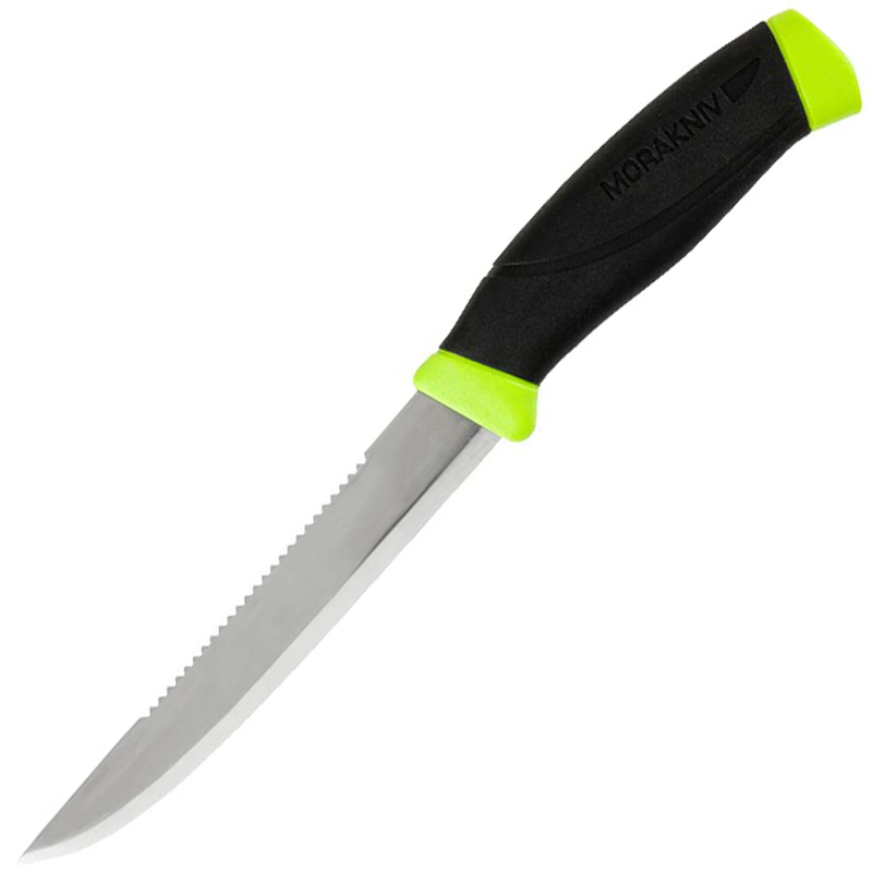 Ніж фіксований Mora Fishing Comfort Scaler 150 (довжина: 265мм, лезо: 150мм), зелений