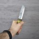 Ніж фіксований Mora Outdoor 2000 (довжина: 225мм, лезо: 109мм), зелений