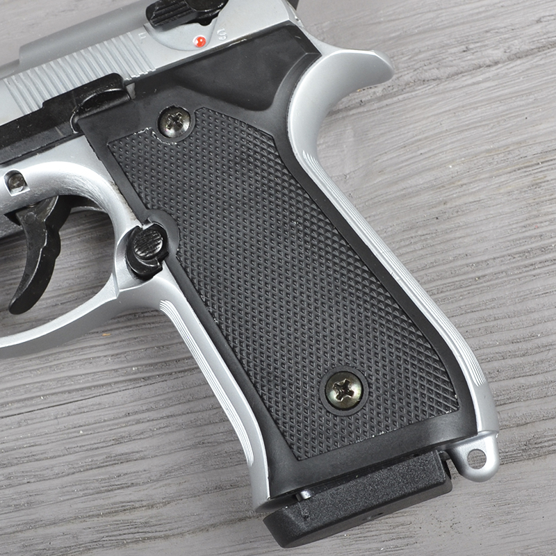 Пістолет сигнальний, стартовий Retay Beretta 92FS Mod.92 (9мм, 15 зарядів), титан
