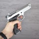 Пістолет сигнальний, стартовий Retay Beretta 92FS Mod.92 (9мм, 15 зарядів), титан