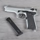 Пістолет сигнальний, стартовий Retay Beretta 92FS Mod.92 (9мм, 15 зарядів), титан