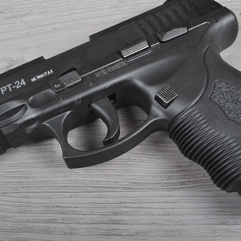 Пістолет сигнальний, стартовий Retay Taurus PT24 (9мм, 15 зарядів), чорний