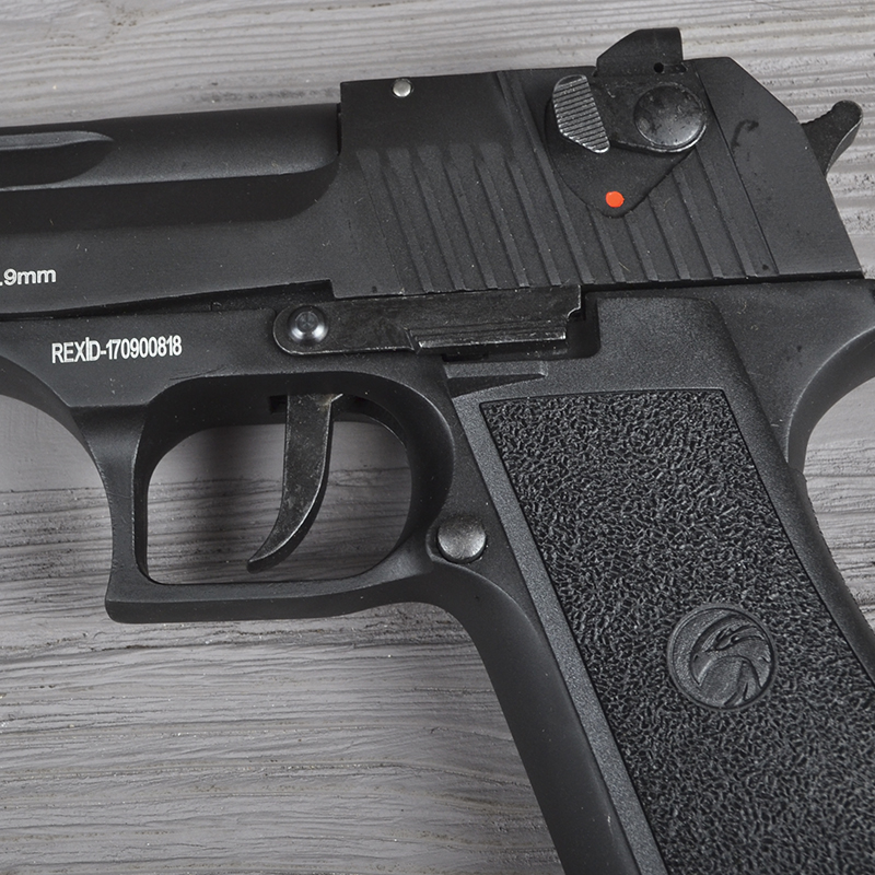 Пістолет сигнальний, стартовий Retay Desert Eagle Х (9мм, 17+1 зарядів), чорний