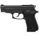 Пістолет сигнальний, стартовий Retay Beretta M 84FS Cheetah (9мм, 9 зарядів), чорний