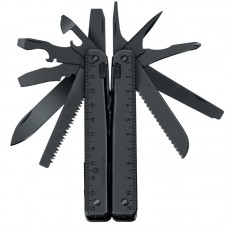Ніж складаний, мультитул Victorinox Swisstool BS (115мм, 29 функцій), чорний, зі шкір.чохлом 3.0323.3CN