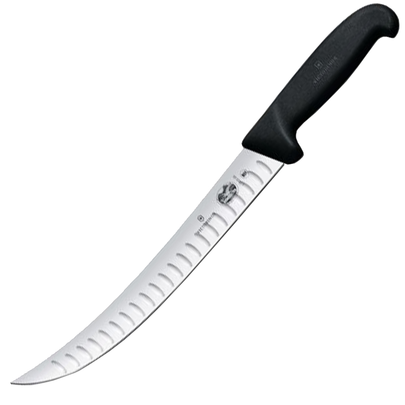 Ніж кухонний, побутовий Victorinox Fibrox Butcher (лезо: 250мм), чорний 5.7223.25