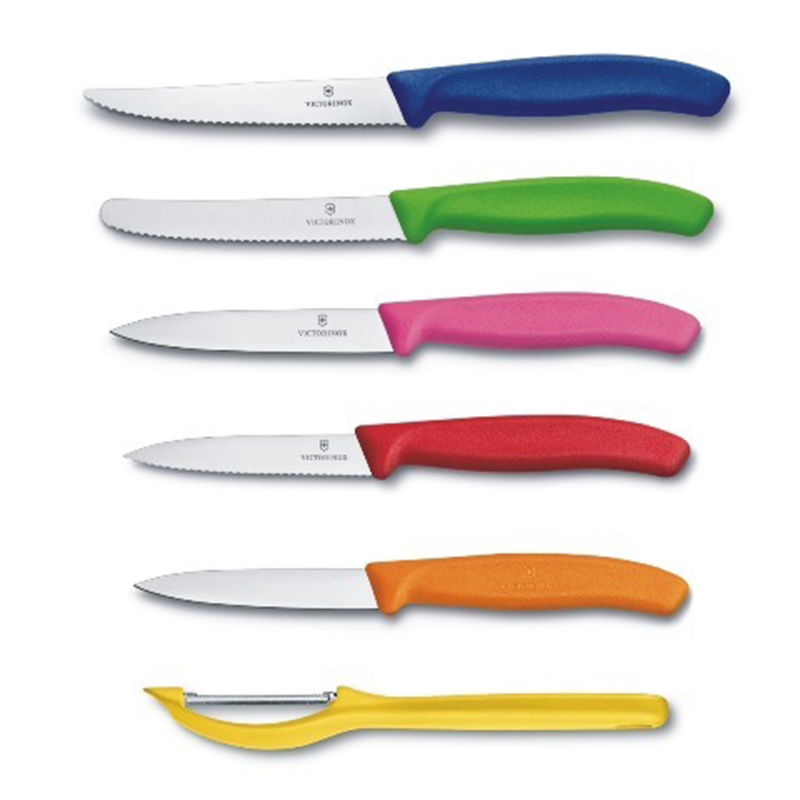 Набор кухонных ножей Victorinox Swiss Classic Utility Block (6 предметов) 6.7127.6L14