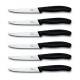 Набір кухонних ножів Victorinox Swiss Classic Steak Gift Set (лезо: 110мм, 6шт.), чорний 6.7232.6