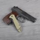 Ніж складаний Kershaw CQC-4K (довжина: 190мм, лезо: 83мм), бежевий