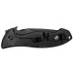 Ніж складаний Kershaw CQC-9K (довжина: 224мм, лезо: 91мм, чорне), чорний