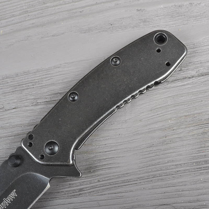 Ніж складаний Kershaw Cryo II (довжина: 195мм, лезо: 83мм, чорне), чорний