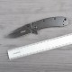 Ніж складаний Kershaw Cryo II (довжина: 195мм, лезо: 83мм, чорне), чорний