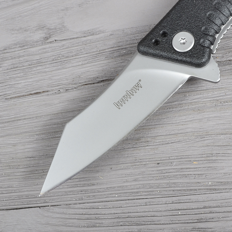 Ніж складаний Kershaw Grinder (довжина: 197мм, лезо: 83мм), чорний