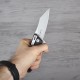 Ніж складаний Kershaw Grinder (довжина: 197мм, лезо: 83мм), чорний