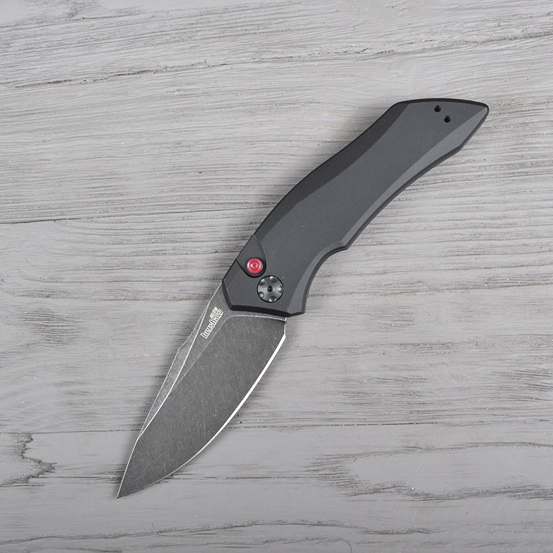 Ніж автоматичний складаний Kershaw Launch 1 (довжина: 203мм, лезо: 86мм), чорний