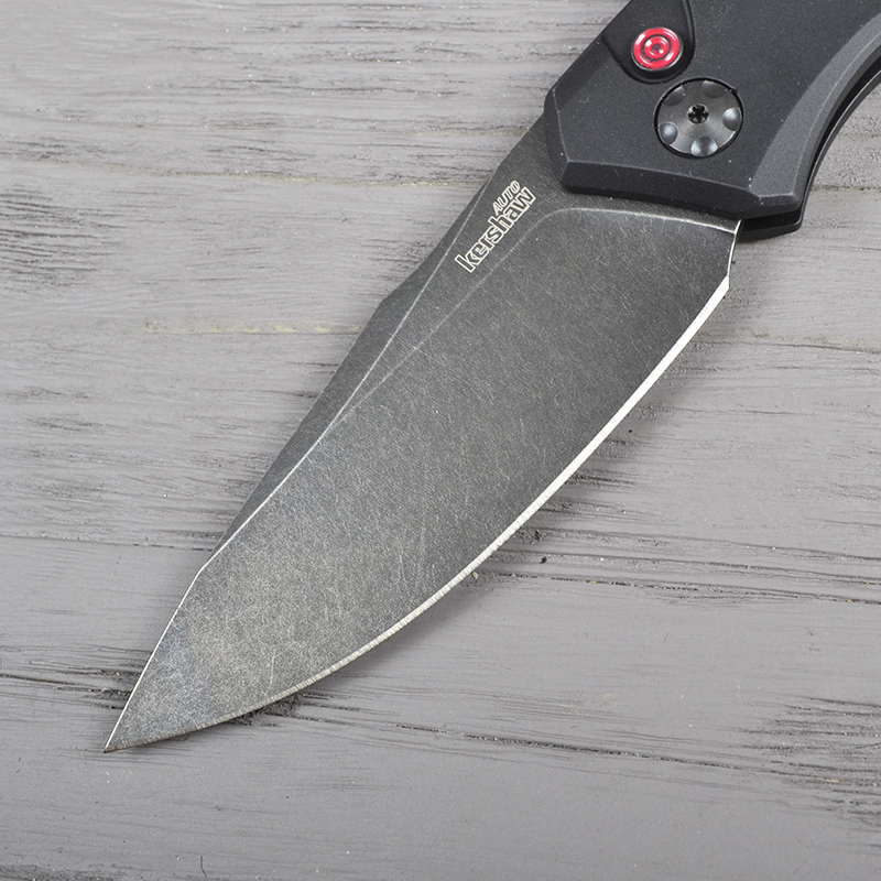 Ніж автоматичний складаний Kershaw Launch 1 (довжина: 203мм, лезо: 86мм), чорний