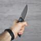 Ніж автоматичний складаний Kershaw Launch 1 (довжина: 203мм, лезо: 86мм), чорний