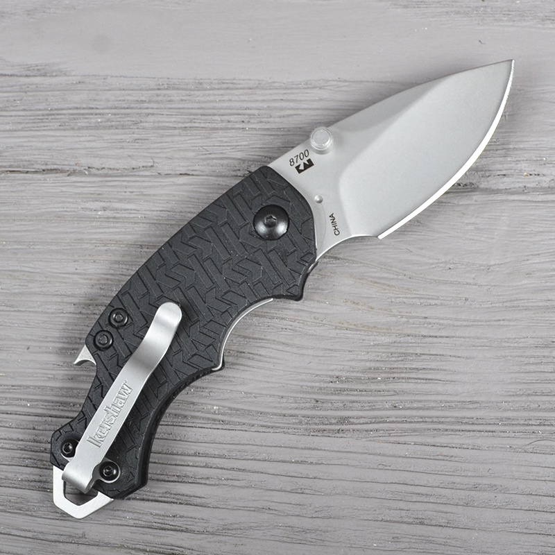 Ніж складаний, мультитул Kershaw Shuffle (довжина: 143мм, лезо: 60мм), чорний