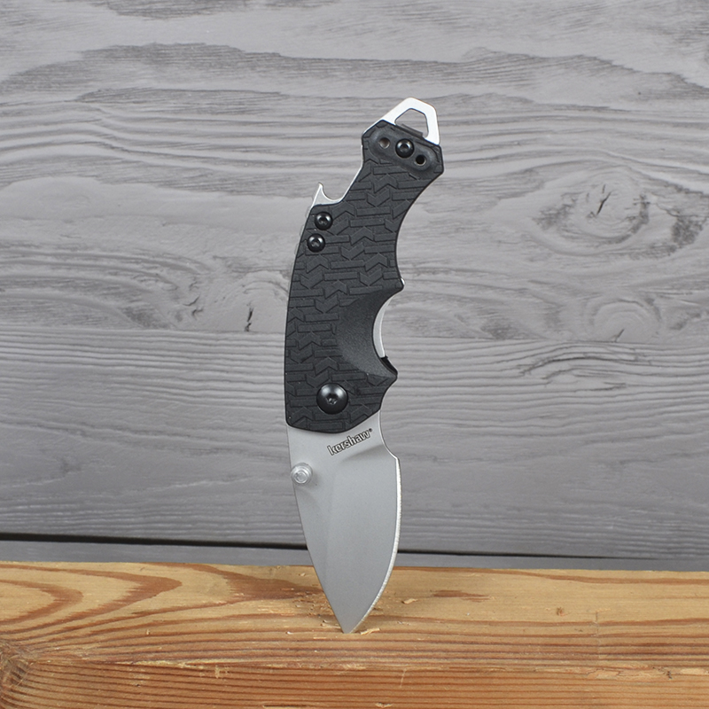 Ніж складаний, мультитул Kershaw Shuffle (довжина: 143мм, лезо: 60мм), чорний